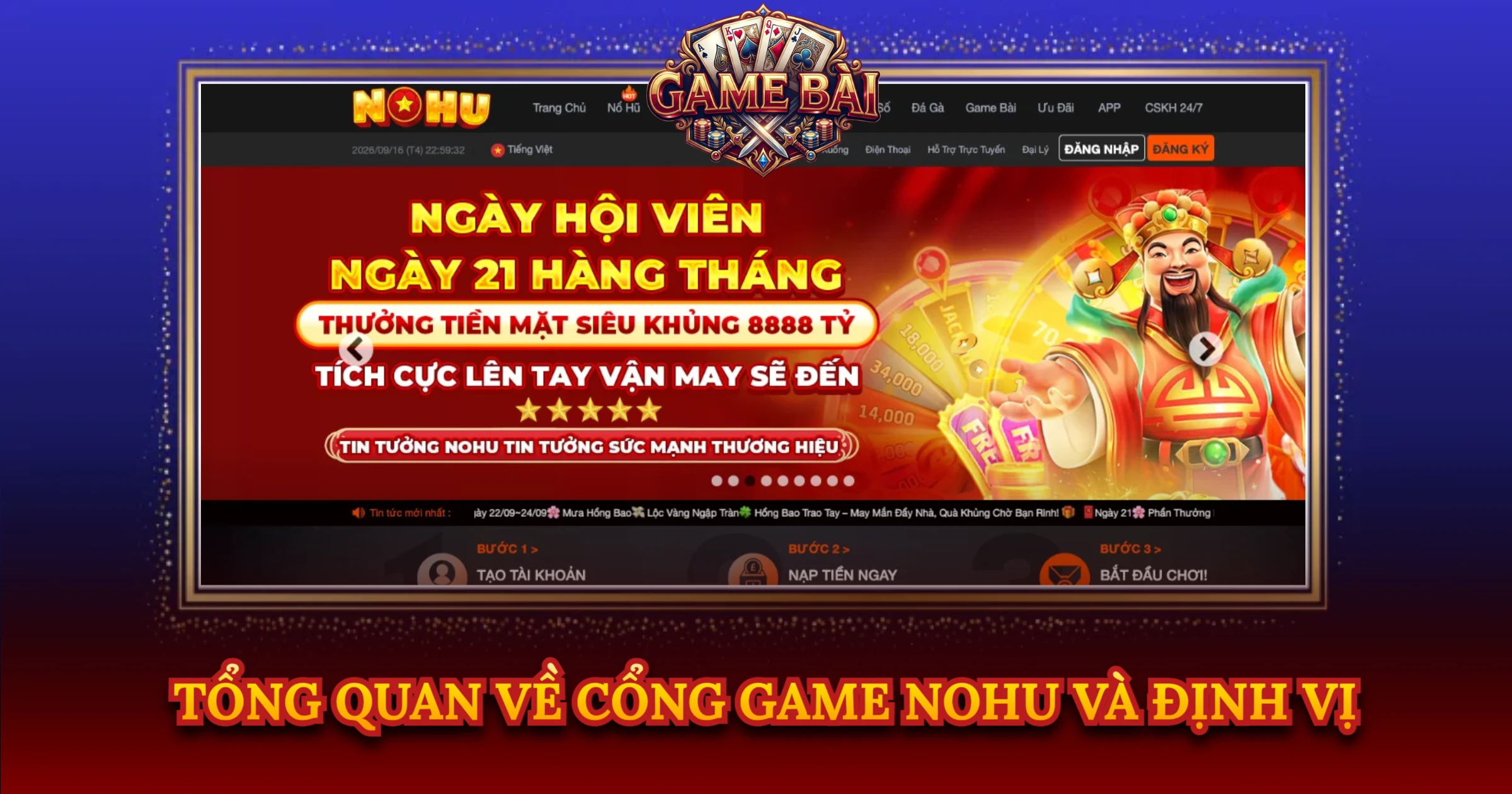 Tổng Quan Về Cổng Game NOHU Và Định Vị